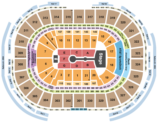 TD Garden Ariana Grande Seating Chart